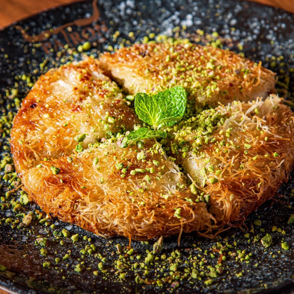 Pistachio kunafa